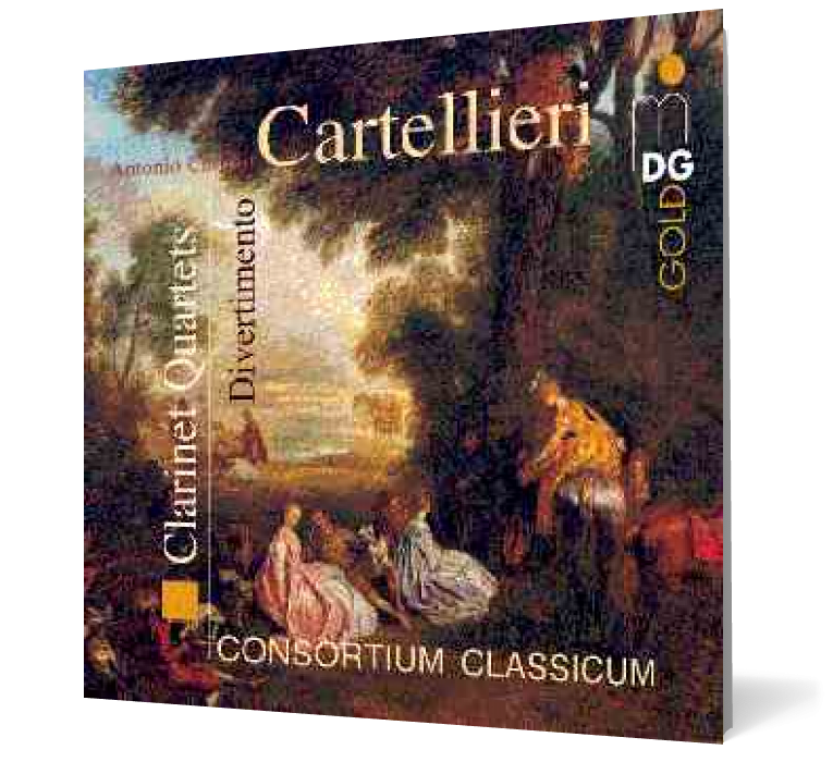 Antonio Casimir Cartellieri - Clarinet Quartets