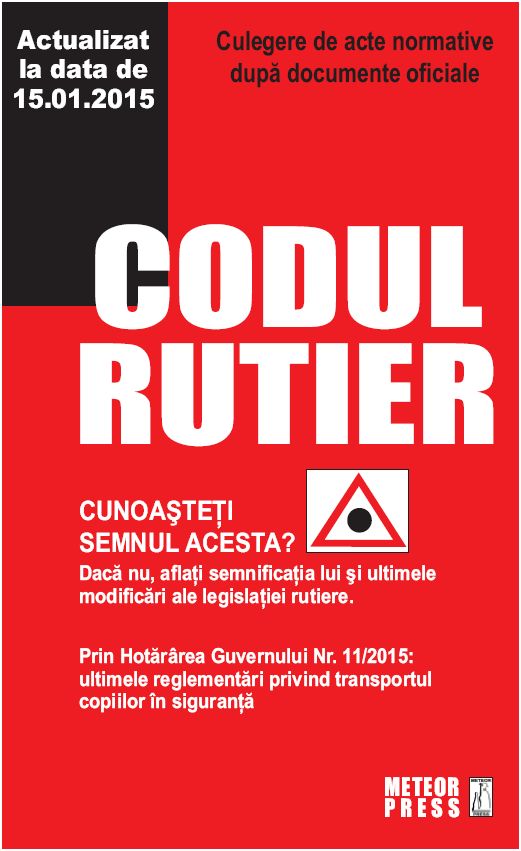 Codul rutier 2015