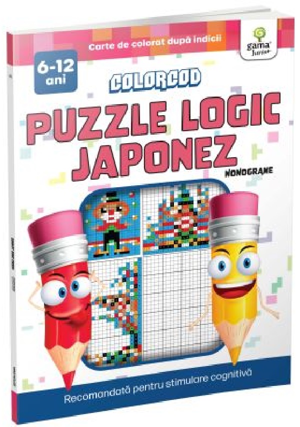 Colorcod. Puzzle logic japonez. Nonograme