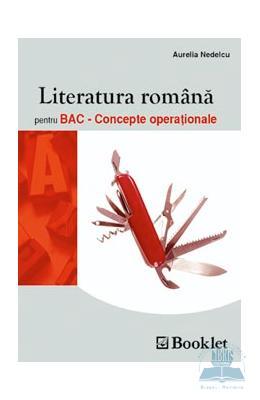 Literatura romana pentru BAC – Concepte Operationale