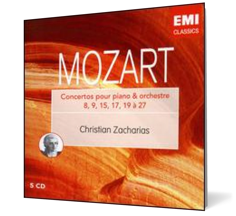 Mozart: Concertos pour piano & orchestre 8, 9, 15, 17, 19 à 27