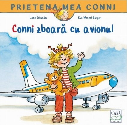 Conni zboara cu avionul