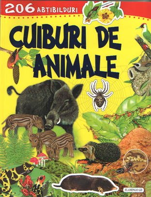 Cuiburi de animale. 206 abțibilduri