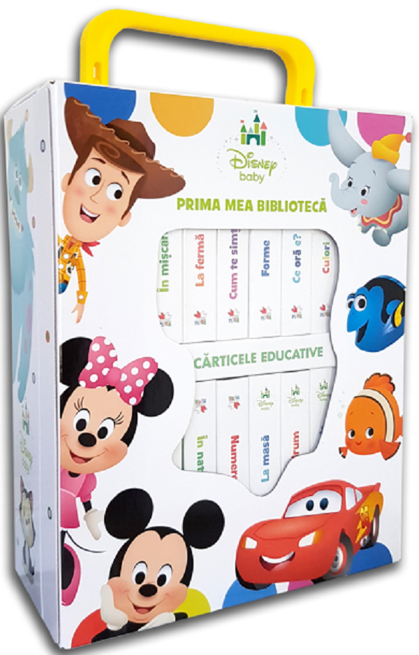 Cutie Disney Baby. Prima mea biblioteca (12 carticele)