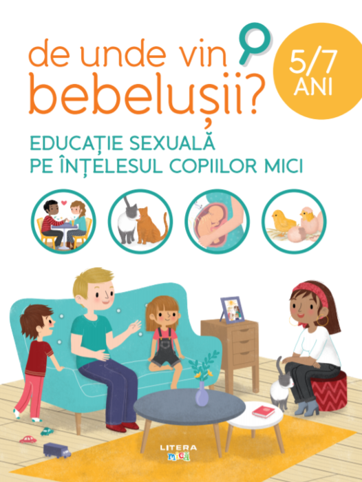 De unde vin bebelușii? Educație sexuală pe înțelesul copiilor mici (5-7 ani)