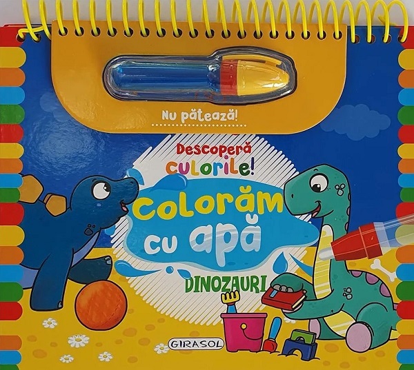 Descoperă culorile! Dinozauri