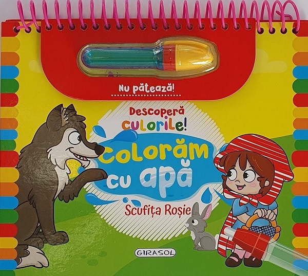 Descoperă culorile! Scufița Roșie