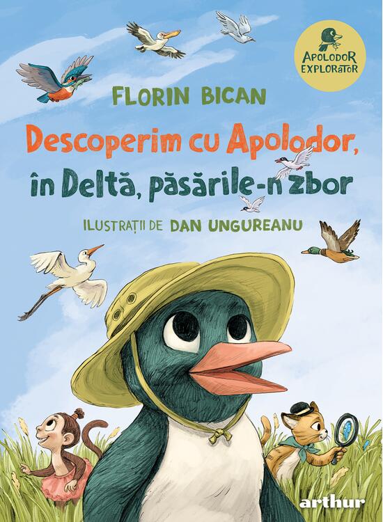 Descoperim cu Apolodor, în Deltă, păsările-n zbor