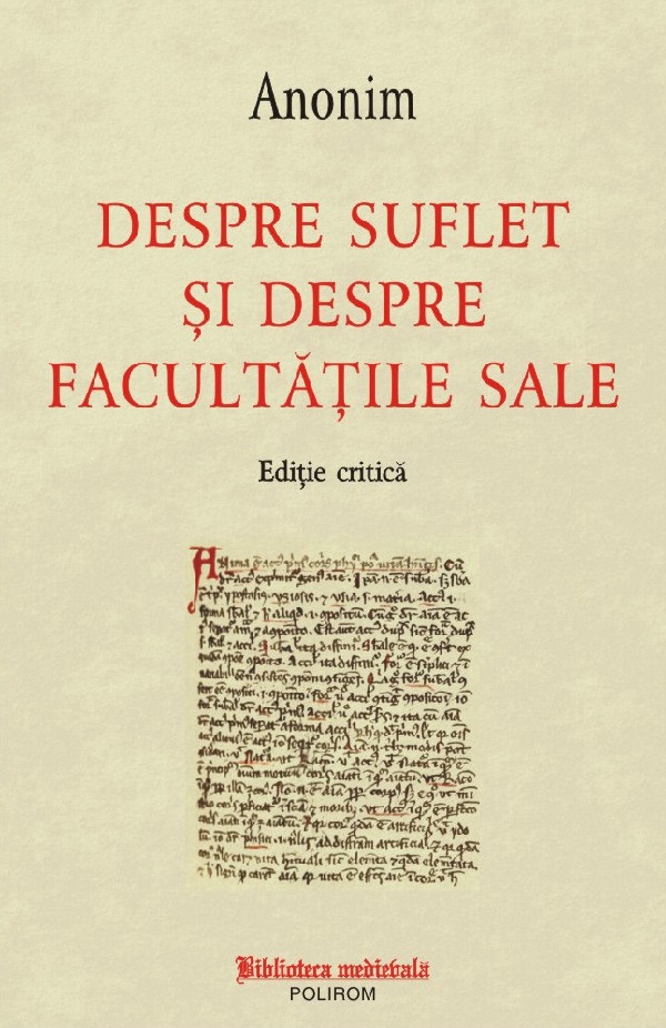 Despre suflet si despre facultatile sale