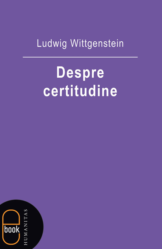 Despre certitudine (ebook)