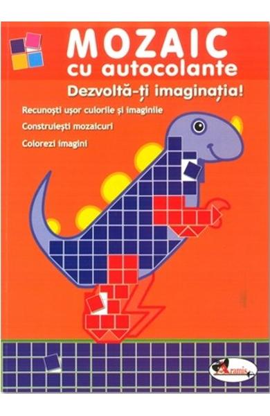 Mozaic cu autocolante - Dezvolta-ti imaginatia