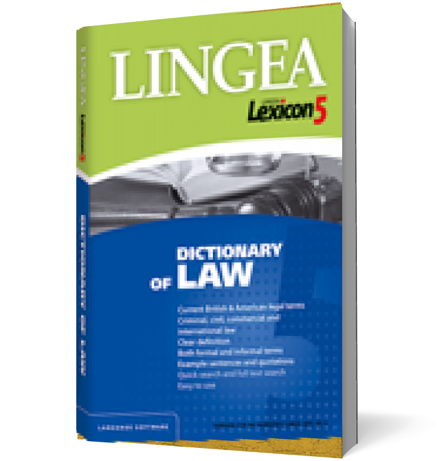 Lingea Lexicon 5 - Dictionary of Law CD-ROM