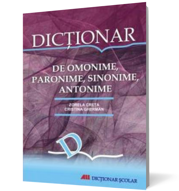 Dictionar de omonime, paronime, sinonime, antonime