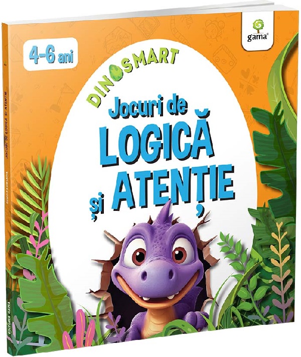 Dinosmart. Jocuri de logica si atentie