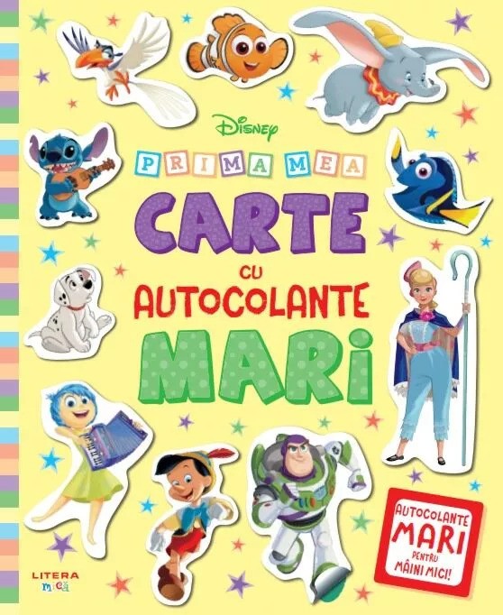 Disney. Prima mea carte cu autocolante mari