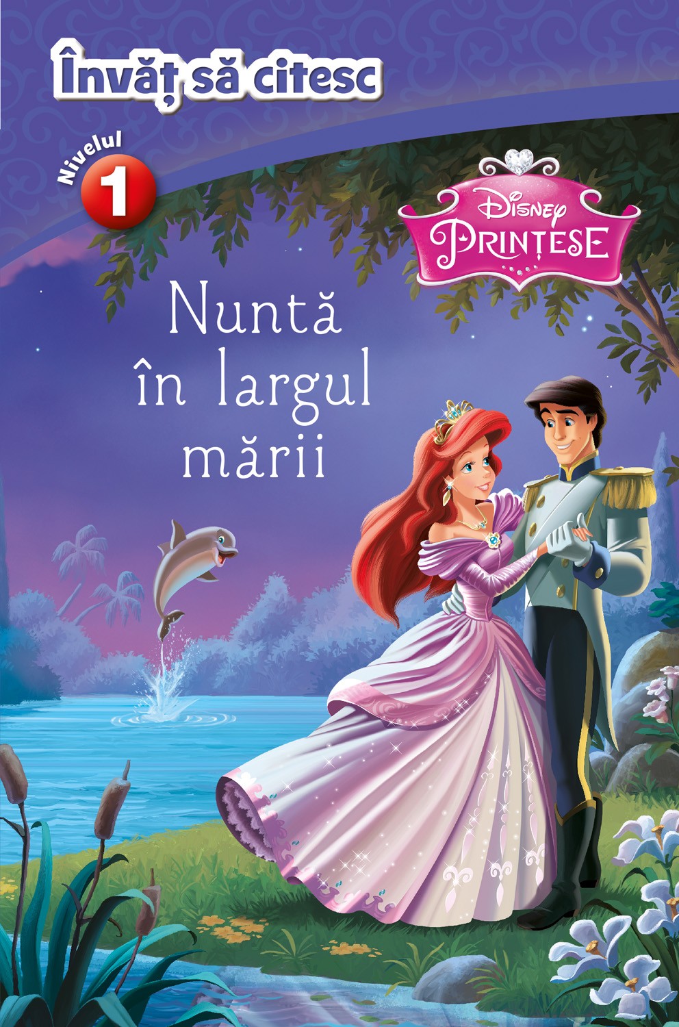 Mica sirena. Nunta in largul marii. Invat sa citesc (nivelul 1)