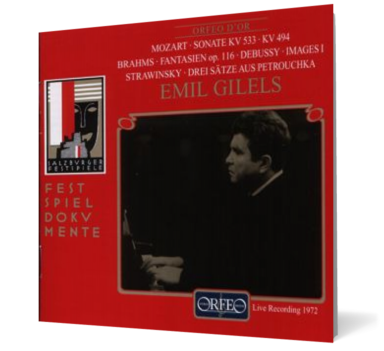 Emil Gilels Brahms • Debussy • Mozart • Strawinsky