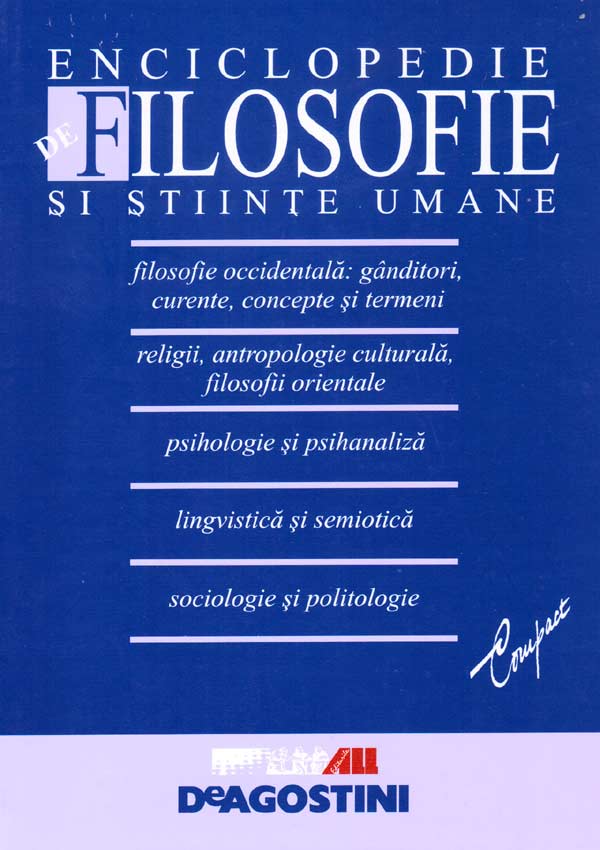 Enciclopedia de filosofie si stiinte umane