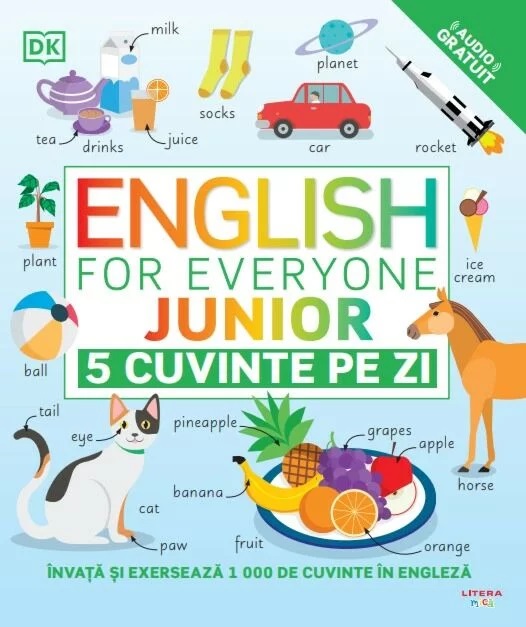 English for Everyone. Junior. 5 cuvinte pe zi