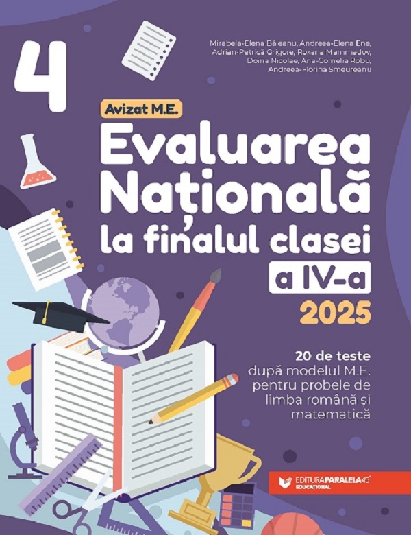 Evaluarea Nationala 2025 la finalul clasei a IV-a