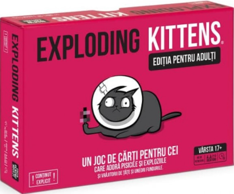 Exploding Kittens. Editia pentru adulti