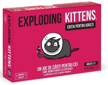 Exploding Kittens pentru adulți (Pink Edition) - limba română