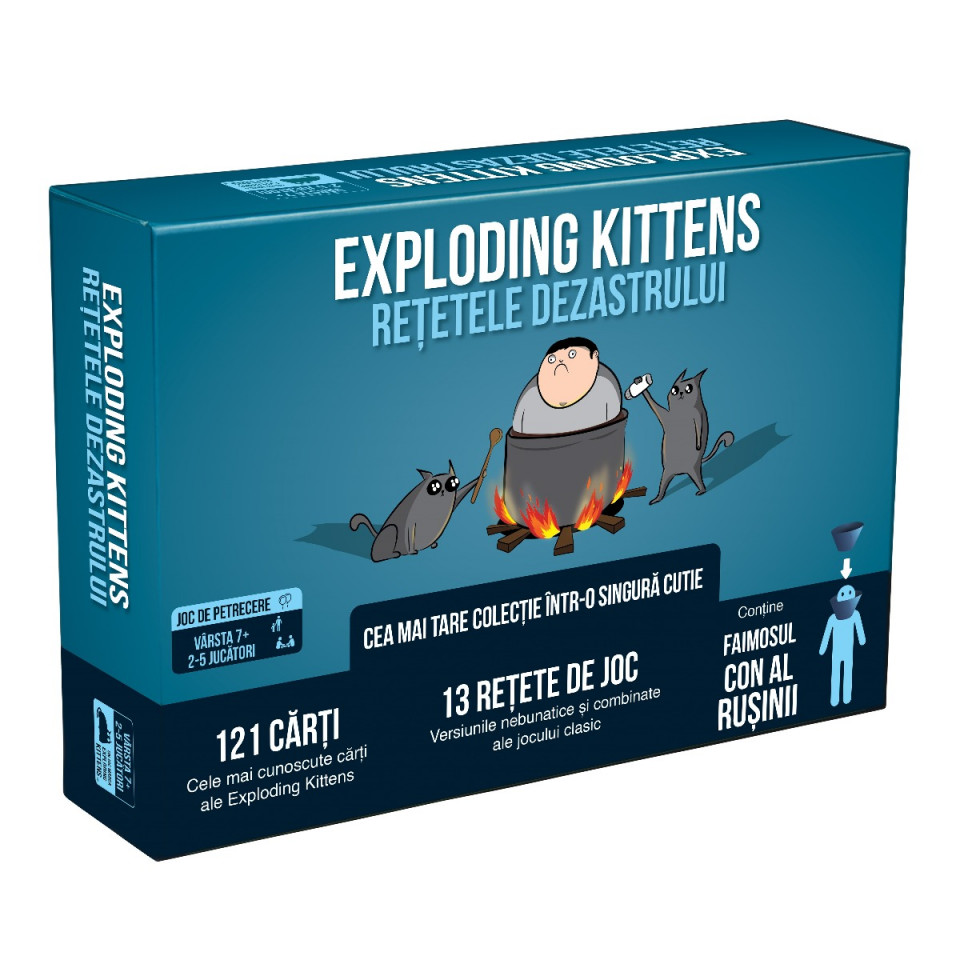 Exploding Kittens. Rețetele dezastrului