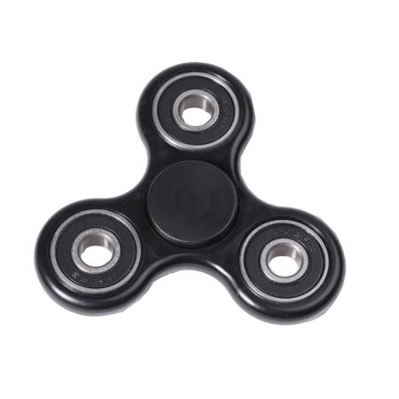 Fidget spinner clasic negru (jucarie anti-stres)