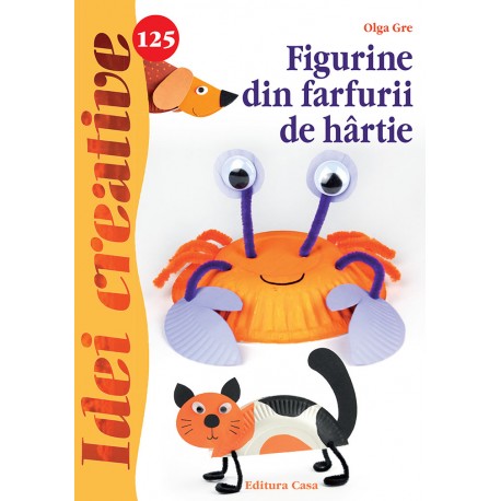 Figurine din farfurii de hârtie - Idei creative 125