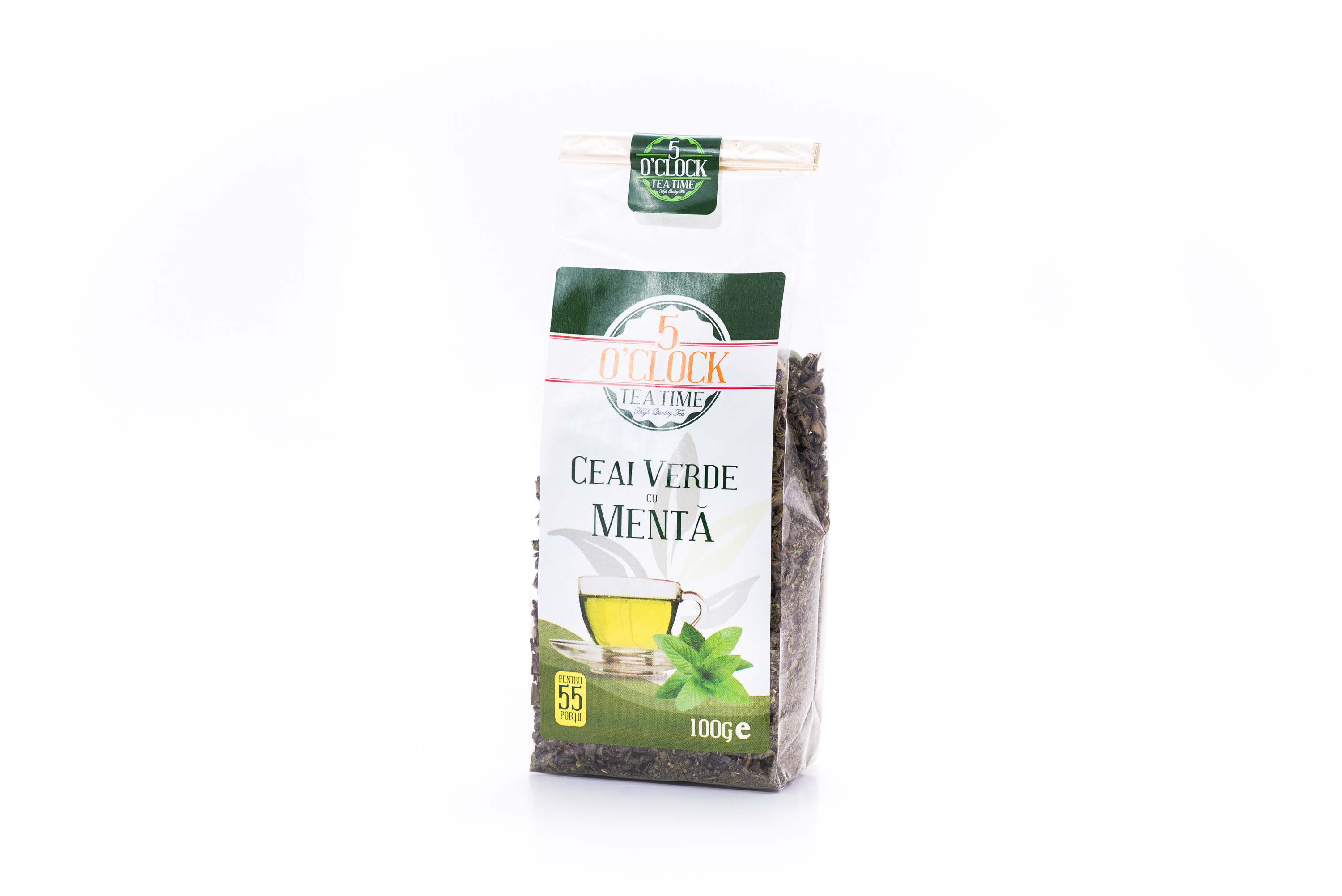 5 O\'Clock Tea Ceai verde cu menta (100 g)