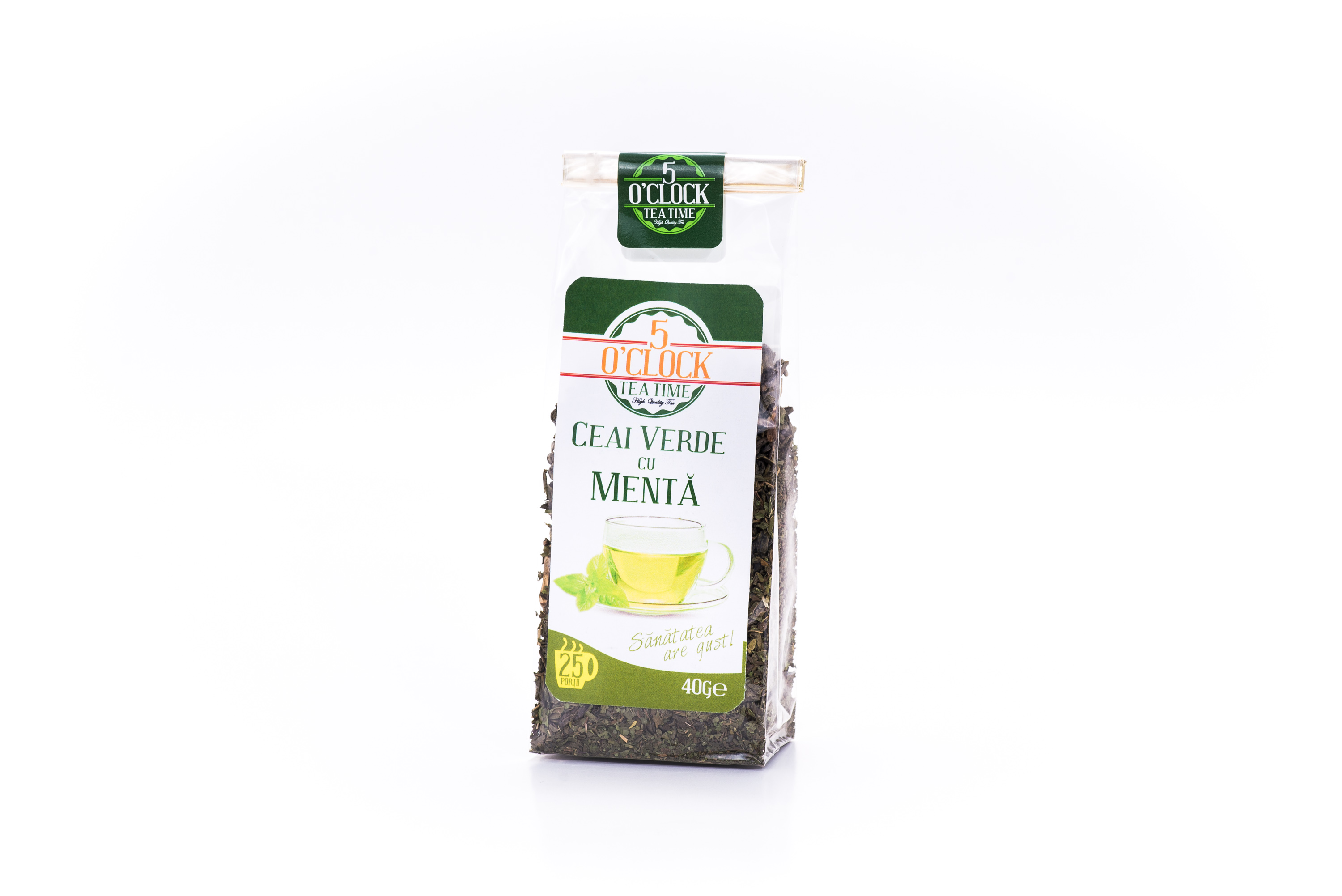 5 O\'Clock Tea Ceai verde cu menta (40 g)