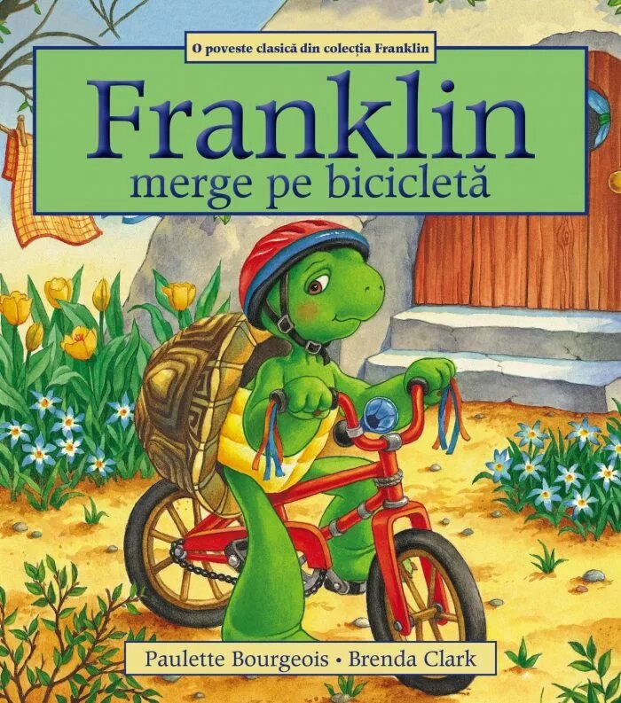 Franklin merge pe bicicleta