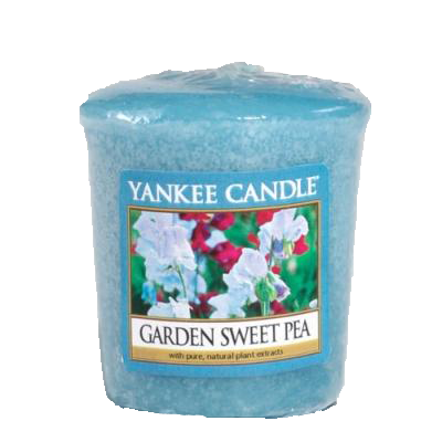 Yankee Candle. Garden Sweet Pea. Votive Candle