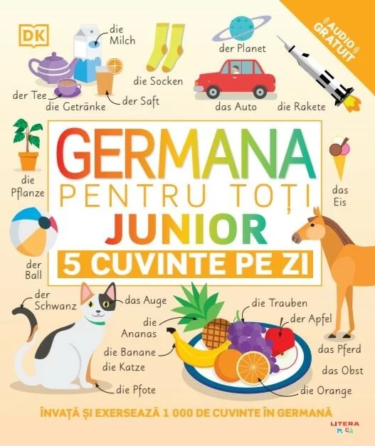 Germana pentru toți. Junior. 5 cuvinte pe zi