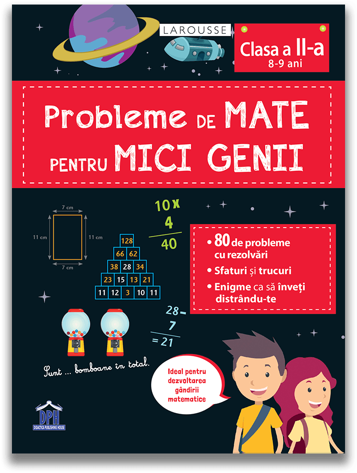 Probleme de mate pentru mici genii - Clasa a II-a