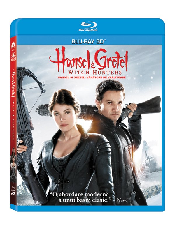 Hansel si Gretel: Vanatorii de vrajitoare (Blu-Ray 3D)