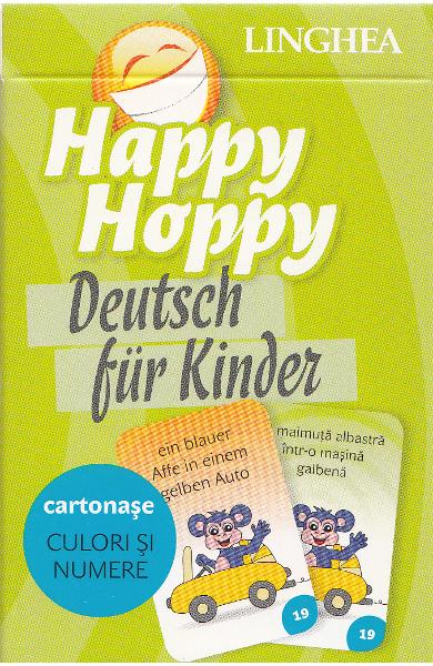 Happy Hoppy. Deutsch fur Kinder. Cartonase: Culori si numere