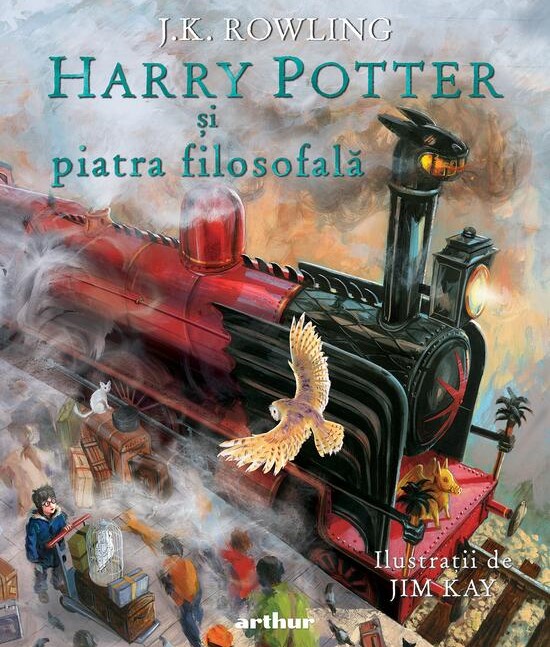 Harry Potter și piatra filosofală (Harry Potter #1) (ediție ilustrată)