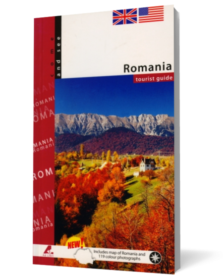 Romania - tourist guide. Ghid Romania cu harta - limba engleza