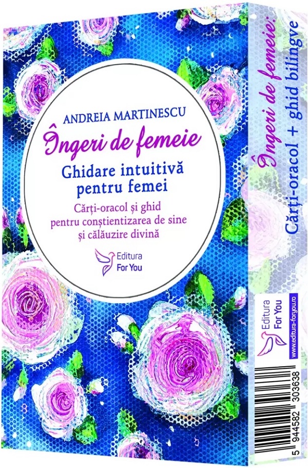 Ingeri de femeie. Set carti-oracol bilingve + ghid