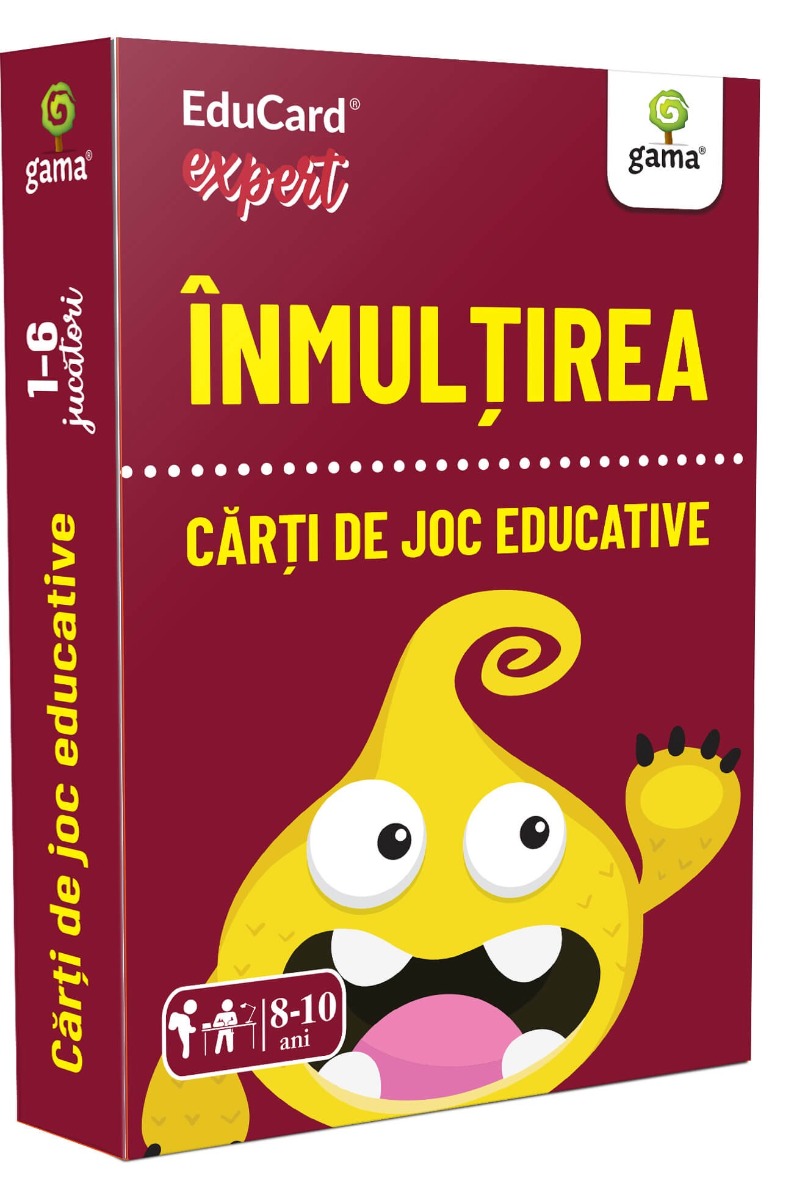 Inmultirea - Carti de joc educative