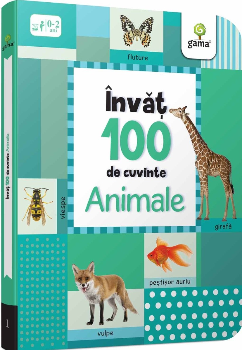 Invat 100 de cuvinte. Animale