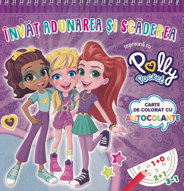 Invat adunarea si scaderea impreuna cu Polly Pocket