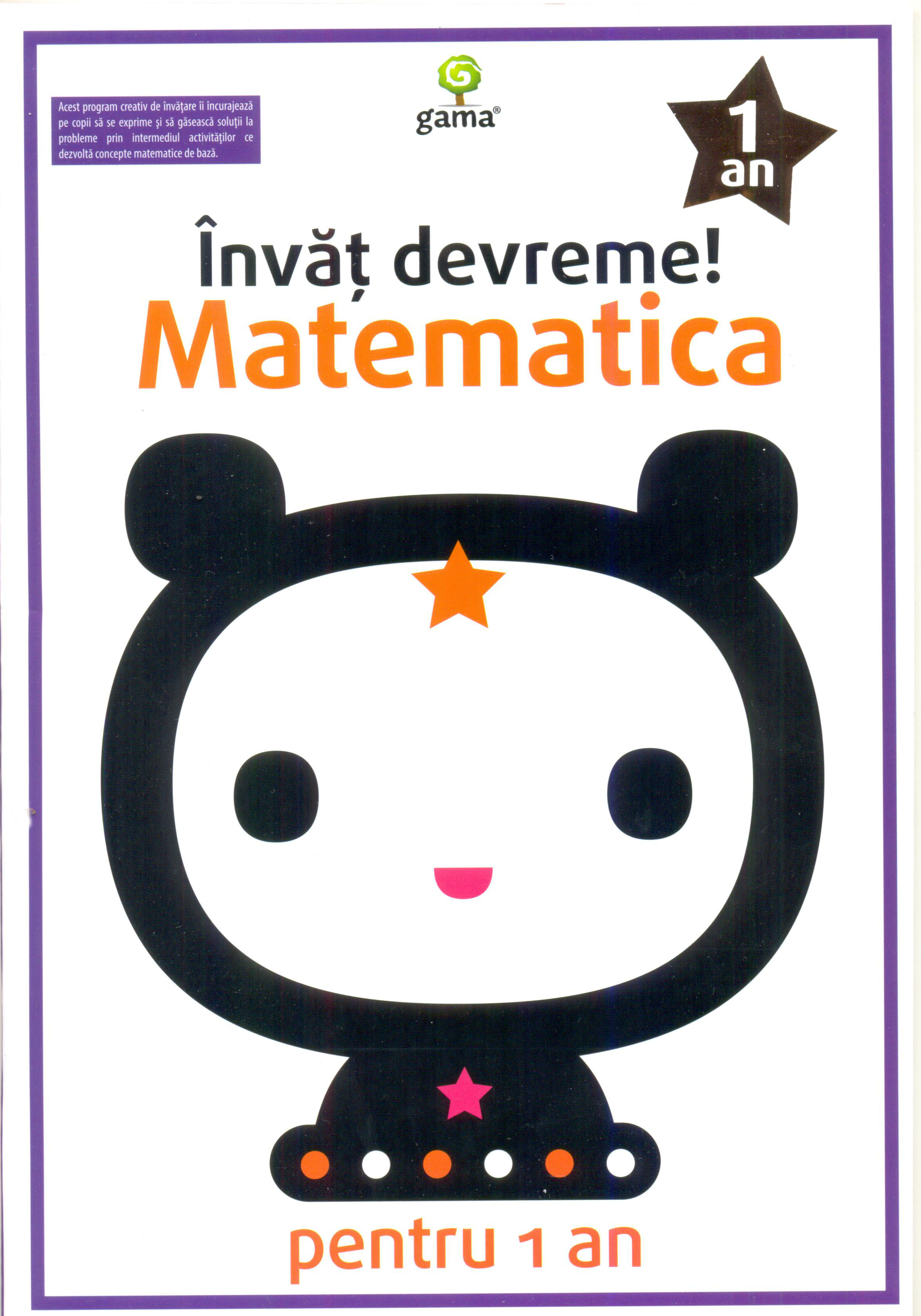 Invat devreme! Matematica pentru 1 an