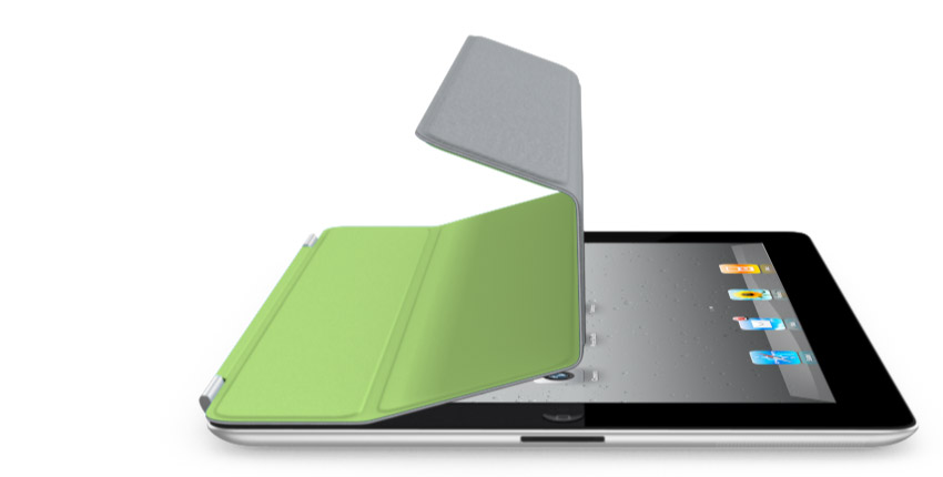 iPad Smart Cover Poliuretan (Verde)