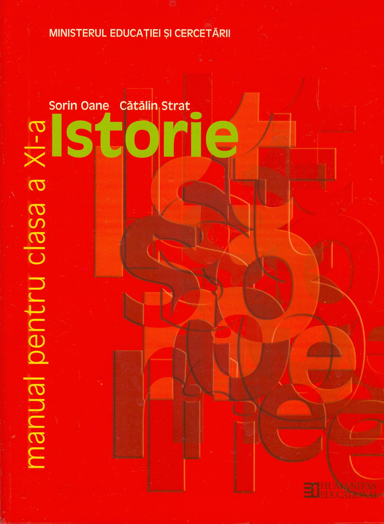 Istorie. Manual pentru clasa a XI-a