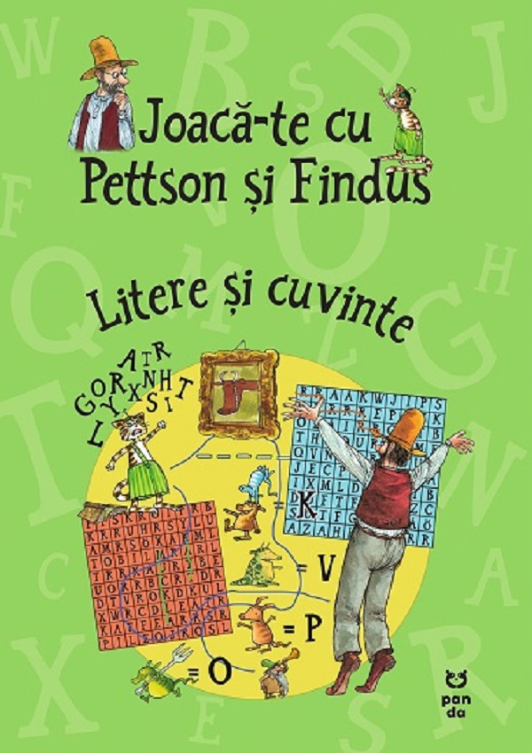 Joaca-te cu Pettson si Findus. Litere si cuvinte