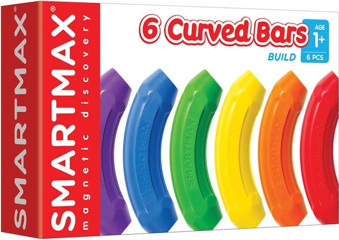 Joc magnetic SmartMax. Set de 6 bare curbate