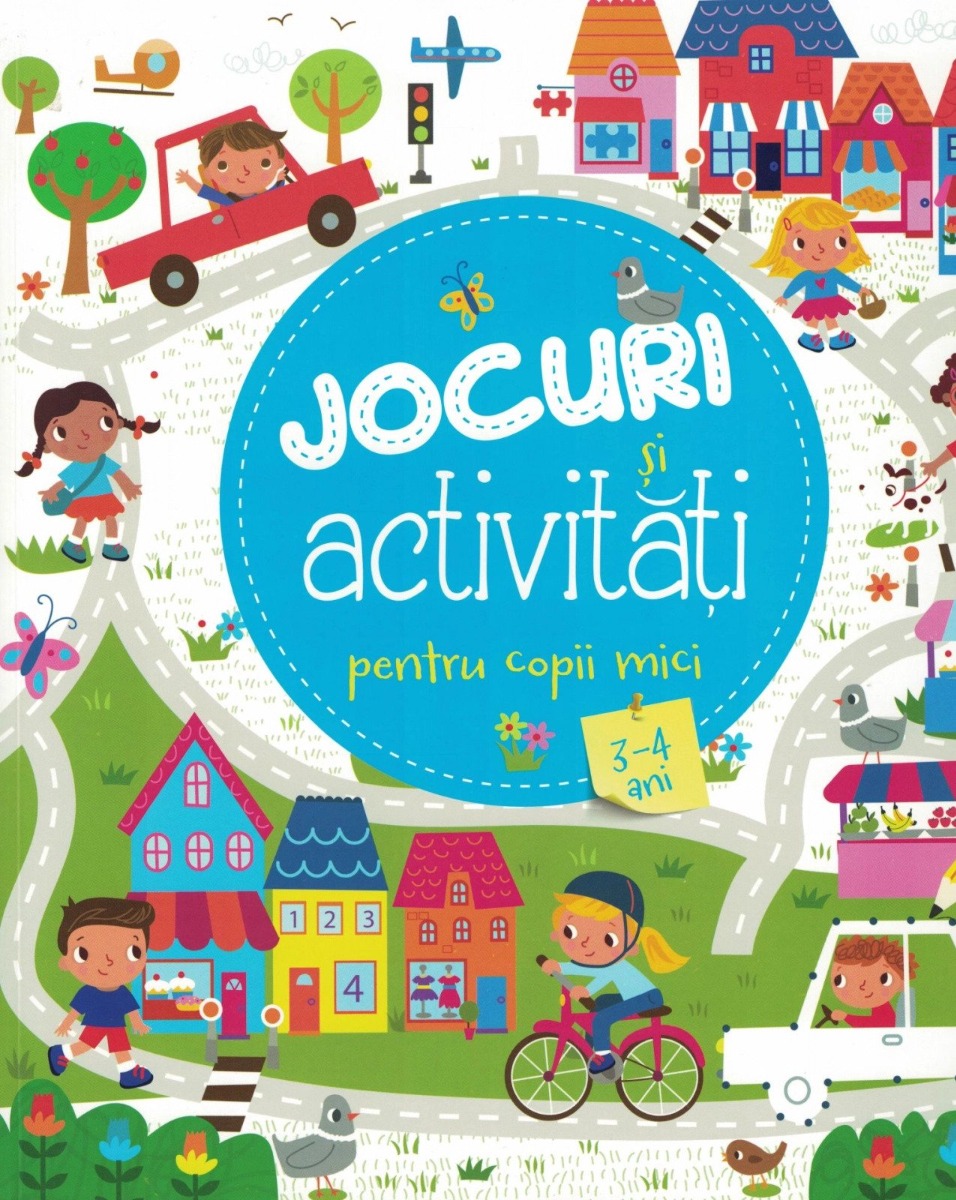 Jocuri si activitati pentru copii mici (3-4 ani)