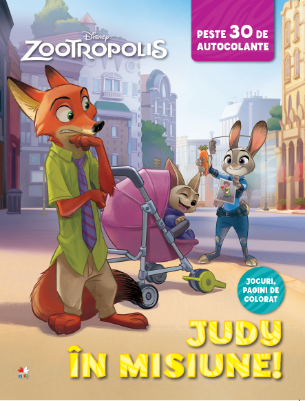 Zootropolis. Judy în misiune. Peste 30 de autocolante